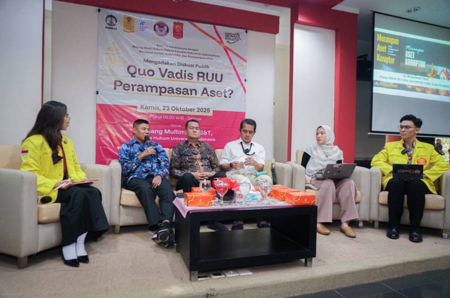 diskusi pemberantasan aset